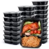 Meal Prep Container (2 Compartment)