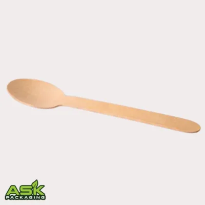160mm disposable wooden spoons