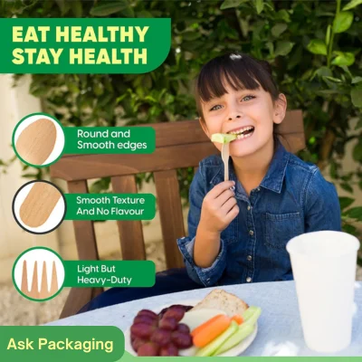 eat healthy and stay healthy with ask packaging wooden cutlery