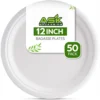 12" round bagasse plates 12" round bagasse plates