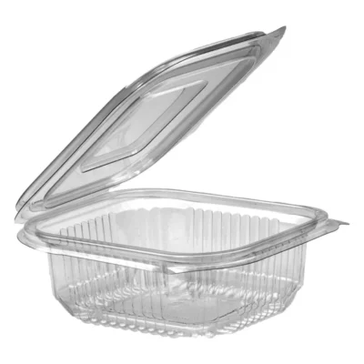 250cc hinged salad container 250cc hinged salad container