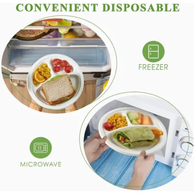 Microwavable and freezer safe Microwavable and freezer safe