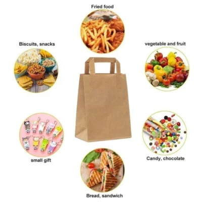 Lifestyle images of paper bags with handles Lifestyle images of paper bags with handles