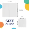 size of 1ply serviettes size of 1ply serviettes