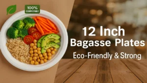 12 Inch Bagasse Plates – The Best Eco-Friendly Choice for Catering, Events & Takeaways in the UK